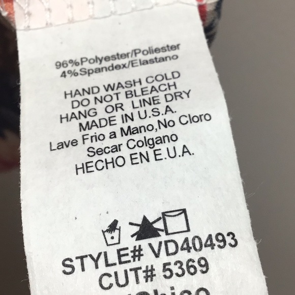 Scallop trim pastel floral block dress 💐 Easter - Picture 4 of 4